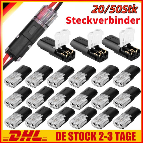 50x steckverbindung polig - steckverbindung,