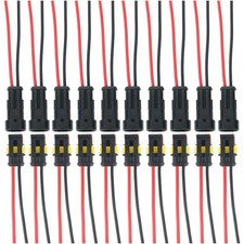 2-polige  Kabel-Steckverbinder