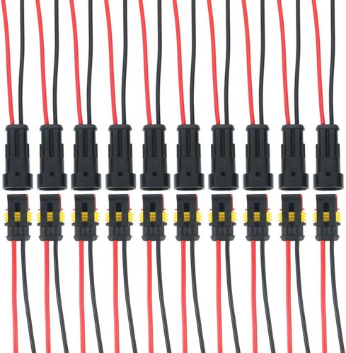 Kabel steckverbinder polig - kabel, 2-polig