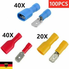 100tlg Set Kabelschuhe