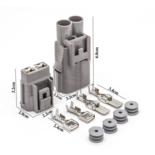 5mm 4mm 2 polig - ~,