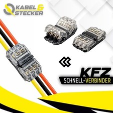 2x KFZ Auto H-Kabelverbinder