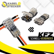 10x KFZ Auto T-Kabelverbinder